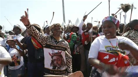 Safrica Holds State Funeral For Divisive Zulu Leader Buthelezi The