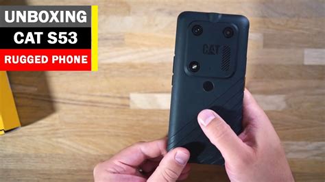 Cat S53 Unboxing 5g Cat Rugged Phone Youtube