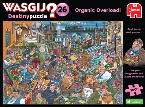Wasgij Destiny 26 Organic Overload 1000 Piece Jigsaw Puzzle