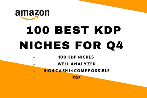 Best Amazon Kdp Niches For Q Graphic By Creativestoresg Creative Fabrica