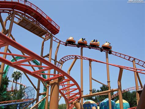 Roller coasters are often known for their speed. Spinning roller coaster