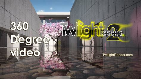 Twilight Render Tutorial Animated Camera 360 Degree Video Youtube