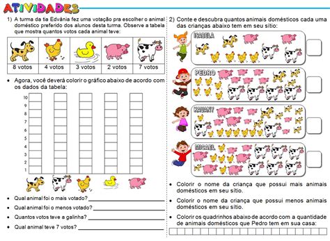 Atividade De Grafico 1 Ano