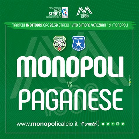 Monopoli Paganese Parte La Prevendita S S Monopoli