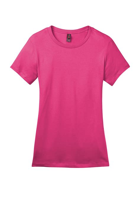 District Womens Perfect Weight Tee Product Sanmar