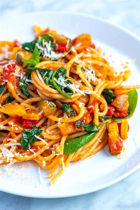 Mixed Vegetable Pasta Sauce Recipe Diary