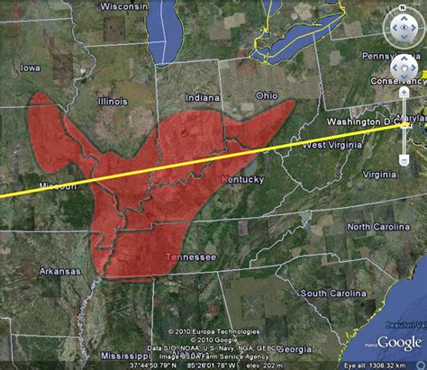 New Madrid Fault Line Map The End Times Forecaster New Madrid Fault