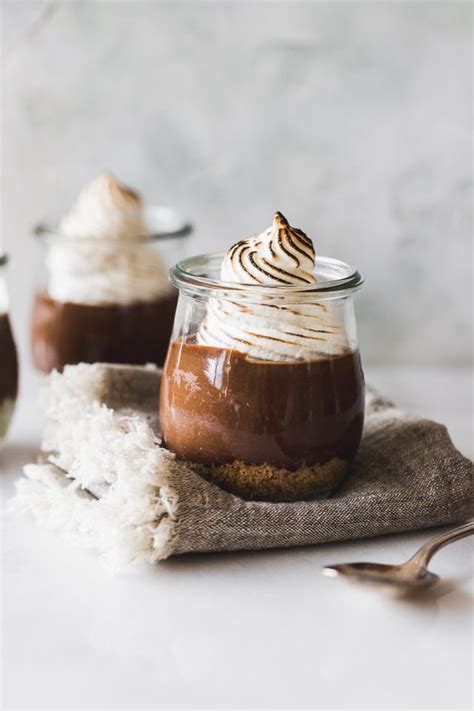 Baked goods • breakfast • cookies • desserts • drinks • entrees • salads • sides • snacks • soups + stews • tips + resources. S'mores Parfaits (Dairy Free+Less Refined Sugar) (Le Petit Eats) | Desserts, Dessert recipes, Food