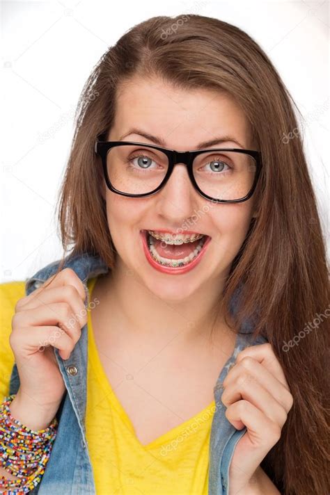 Girl With Braces And Glasses Telegraph