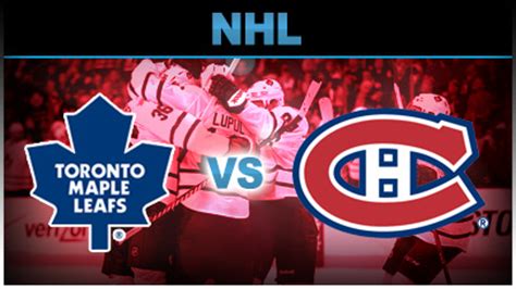 Links to toronto maple leafs vs. Hockey Odds, Montreal Canadiens Vs Toronto Maple Leafs ...