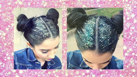 glitter roots tutorial youtube
