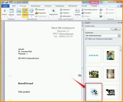 Sie können sich entweder unser video ansehen oder die folgenden schritte ausführen: Perfekt Briefkopf Mit Microsoft Word Erstellen | Kostenlos ...