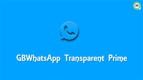 Whatsapp transparent prime is among the most curious adjustments of whatsapp that exist. GBWhatsApp Transparent Prime Apk Download Latest v9.70 ...