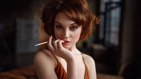 fondos de pantalla cigarrillos mujer modelo retrato georgy chernyadyev george chernyadiev