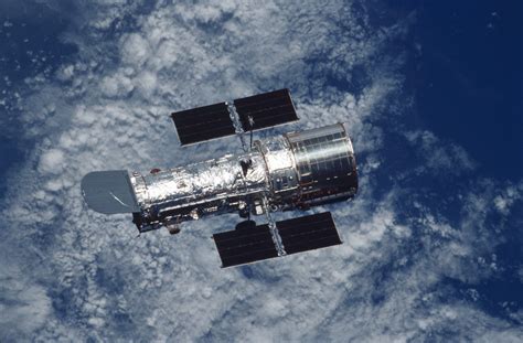 Filehubble Space Telescope Over Earth During The Sts 109 Mission