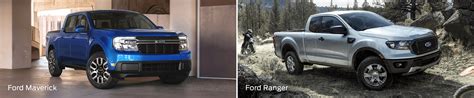 2024 Ford Maverick Vs Ranger Battle Of The Pickup Trucks