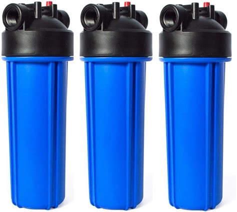 Buy Pro Water Parts Blue Whole House Filter Housing 34 Npt With