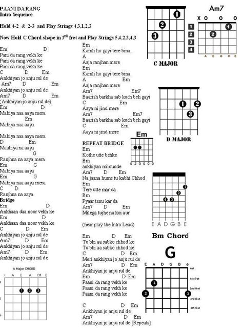 download guitar chords for beginners bollywood songs background partitur lagu terbaru