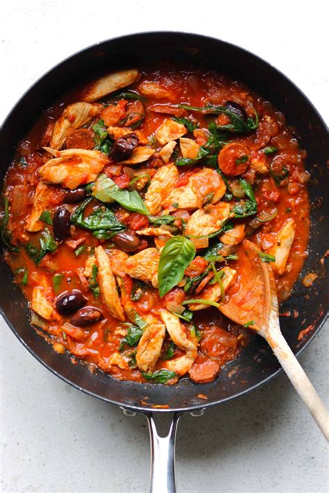 Add pasta and cook for 8 to 10 minutes; Chicken and Chorizo Pasta with Spinach - The Last Food Blog