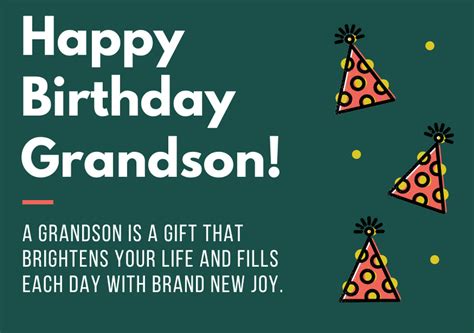 Just know that i love you much. 101 Unique Happy Birthday Grandson Messages and Quotes ...