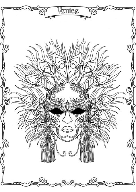 Put together, they represent beautiful patterns in which you can recognize a feather only by outlines. Feather - Coloring Pages for Adults