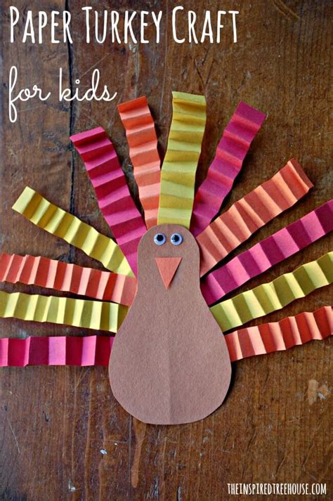 20 Easy Thanksgiving Crafts For Kids You Brew My Tea
