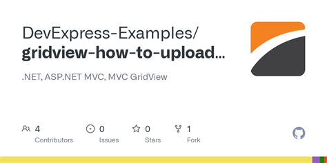 Pull Requests Devexpress Examples Gridview How To Upload An Excel