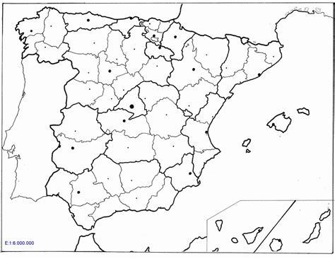 Laminas Para Colorear Coloring Pages Mapa De España Para Imprimir