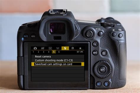 Saving Camera Configuration Is A Most Useful Addition To Eos R5