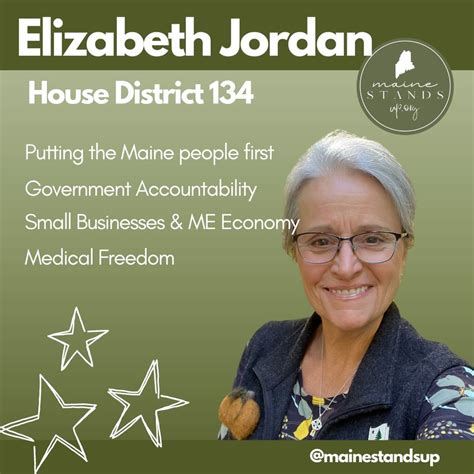 Medical Freedom Candidates Elizabeth Jordan — Maine Stands Up