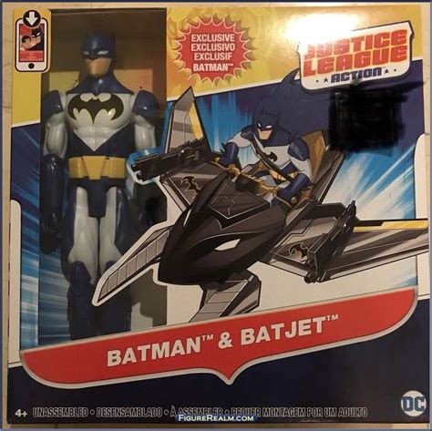 Batman And Batjet Justice League Action Vehicles Mattel Action Figure