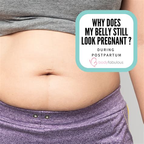 Why Does My Belly Still Look Pregnant Bodyfabulous Pregnancy Womens