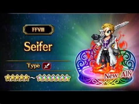 The following turn, he casts hellfire and ends the turn. FFBE Seifer Review!! Final Fantasy Brave Exvius - YouTube