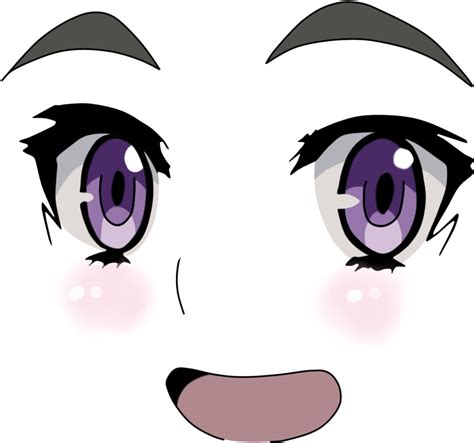 Anime Girl Face Png Clip Art Library
