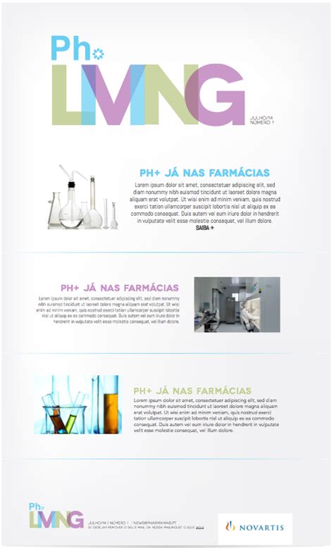 Directory and contacts for pharmaceutical companies. Newsletter Templates for Pharmaceutical company on Behance