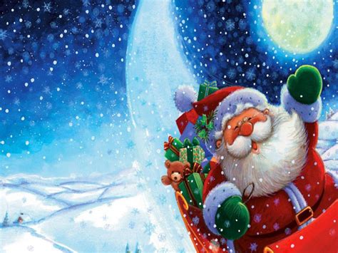 Free Merry Christmas Santa Claus Hd Wallpapers For Ipad Tips And News