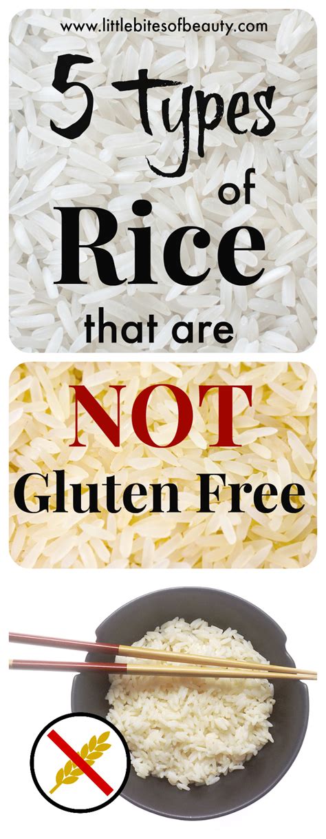 5 Types Of Rice That Are Not Gluten Free Little Bites Of Beauty