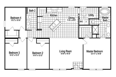 30x50 floor plans | copyright 2014 palm harbor homes all rights