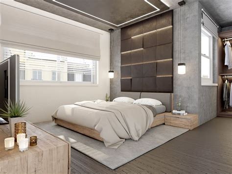 Concrete Wall Designs 30 Striking Bedrooms That Use Concrete Finish