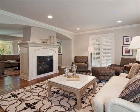 It isn't always necessary to turn on the central heating when staying in one room in your home for an extended period of time. Center Room Fireplace Home Design Ideas, Pictures, Remodel ...