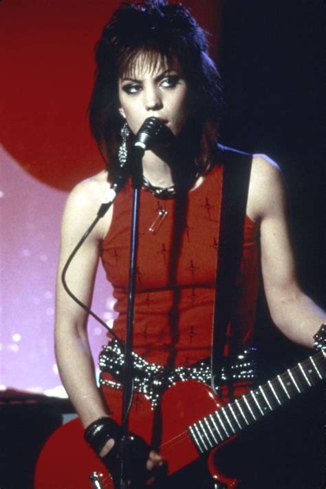 Joan Jett S Edgy Hairstyle Amazing Color Portrait Photos Of The