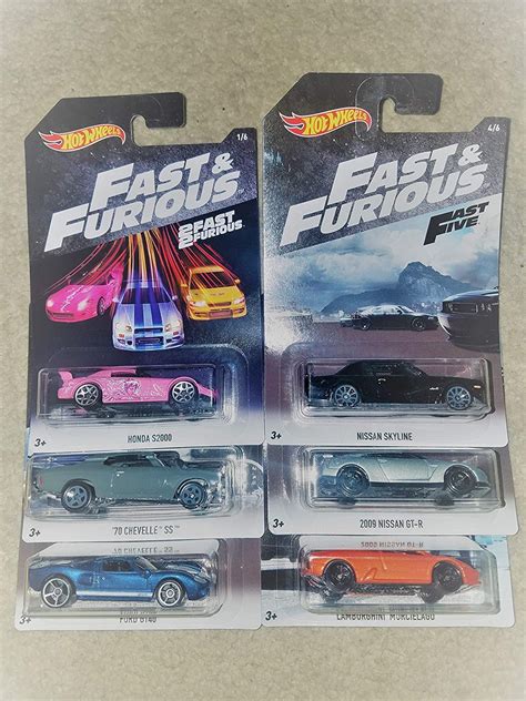 Buy Complete Set Of 6 Hot Wheels 2 Fast 2 Furious Collection Honda