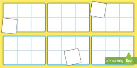 Blank Bingo Card Matching Game Printable Bingo Cards