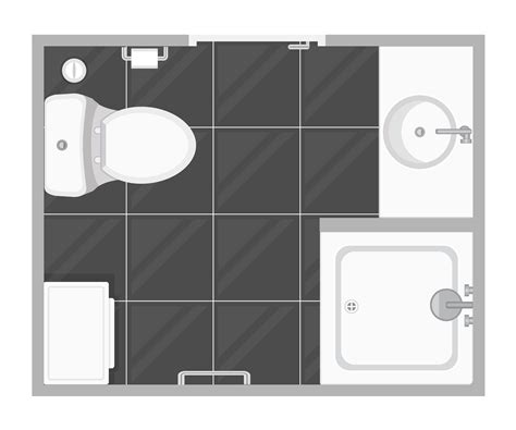 Bathroom Floor Plan Design Floor Roma