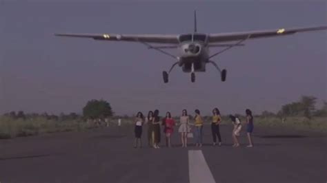 Who Okayed 9 Models To Shoot A Cool Video On Runway As A Plane Takes