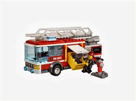 My Lego Style Lego City Fire Truck 60002