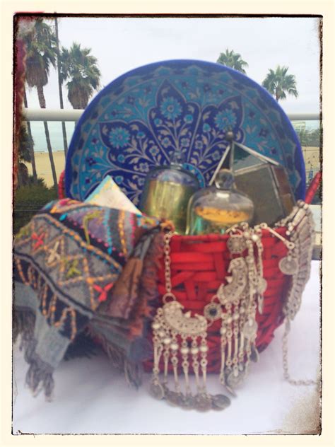 My name is drink holders. Created this unique gift basket with Moroccan & Turkish ...