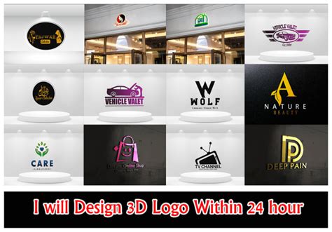 Create A 3d Logo For Your Business By Mkislam202 Fiverr