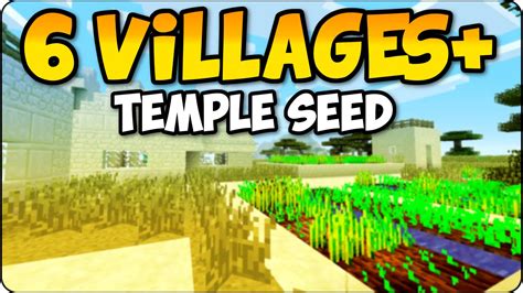 Minecraft Village Seed Xbox 360 - Minecraft Xbox 360 & PS3 Seed Showcase/ Review - 6 Villages + Temple