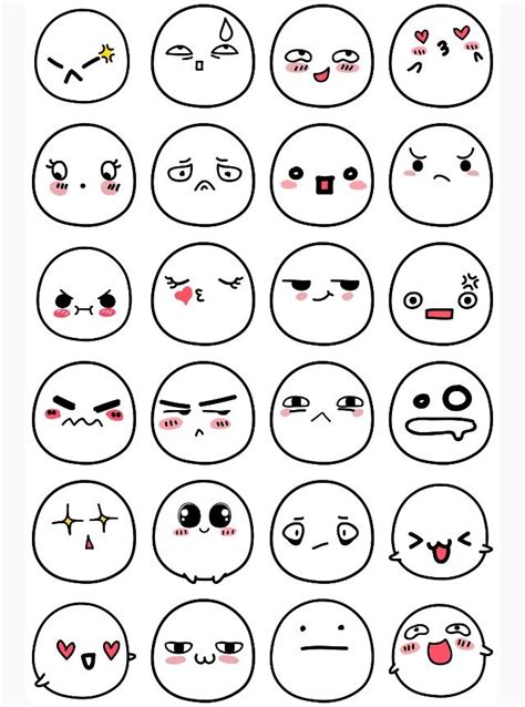 Emoji Drawings Easy Doodles Drawings Cute Easy Drawings Cute Kawaii